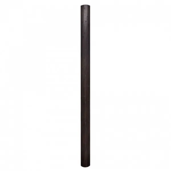 Paravan de camera din bambus, maro inchis, 250 x 165 cm — imaginea 3