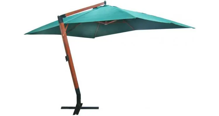 Umbrelă de soare 300 x 400 cm verde