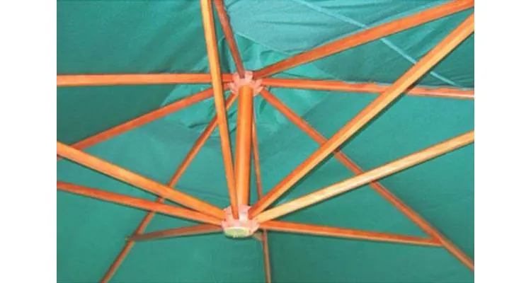 Umbrelă de soare 300 x 400 cm verde — imaginea 2