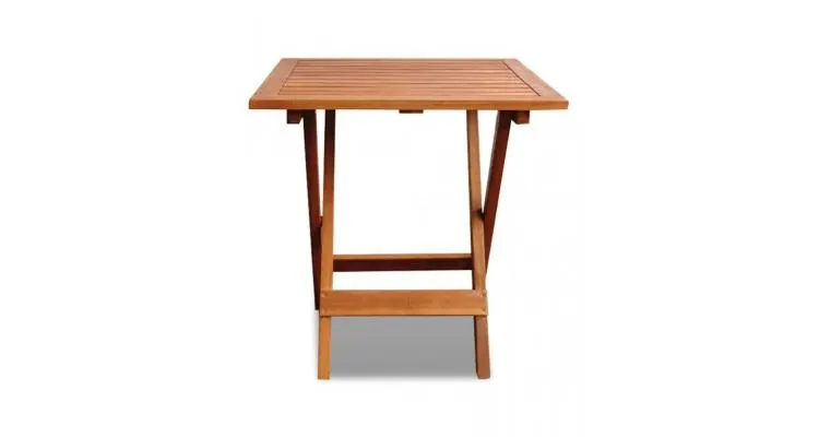 Masă de cafea din acacia pentru exterior — imaginea 2