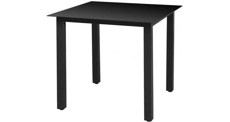 Set mobilier exterior 9 piese, poliratan — imaginea 3