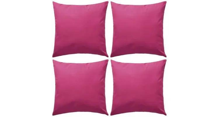 Perne de exterior, 4 buc., roz, 45 x 45 cm — imaginea 3