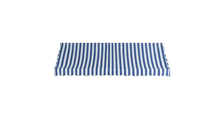 Copertina de bistro, albastru si alb, 300 x 120 cm — imaginea 3