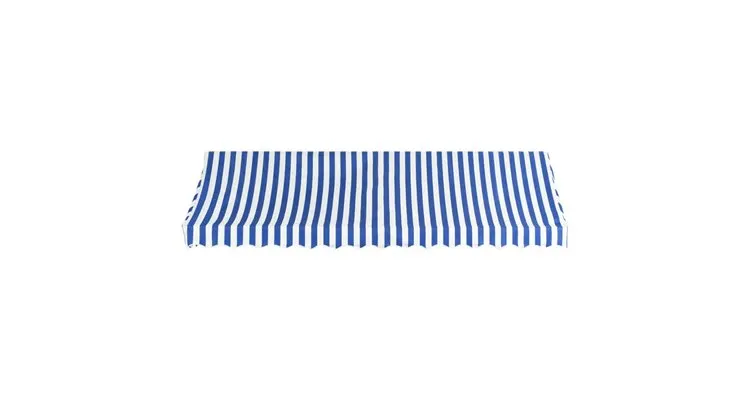 Copertina de bistro, albastru si alb, 400 x 120 cm — imaginea 3