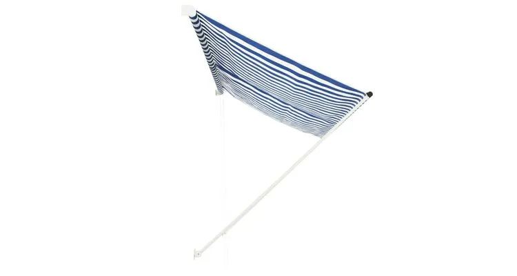 Copertina retractabila, albastru si alb, 300 x 150 cm — imaginea 3