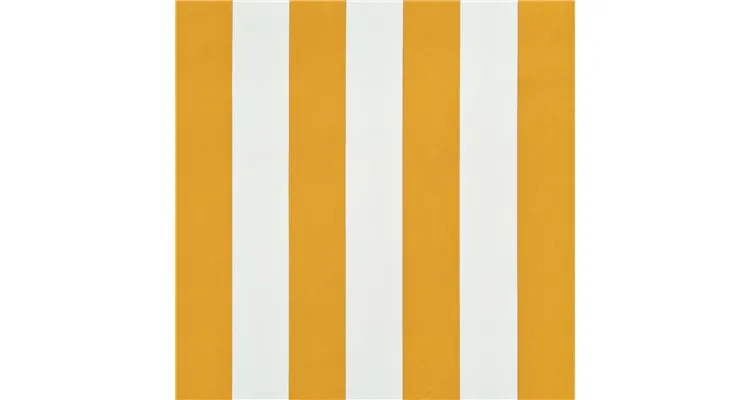 Copertina retractabila, galben si alb, 200 x 150 cm — imaginea 2