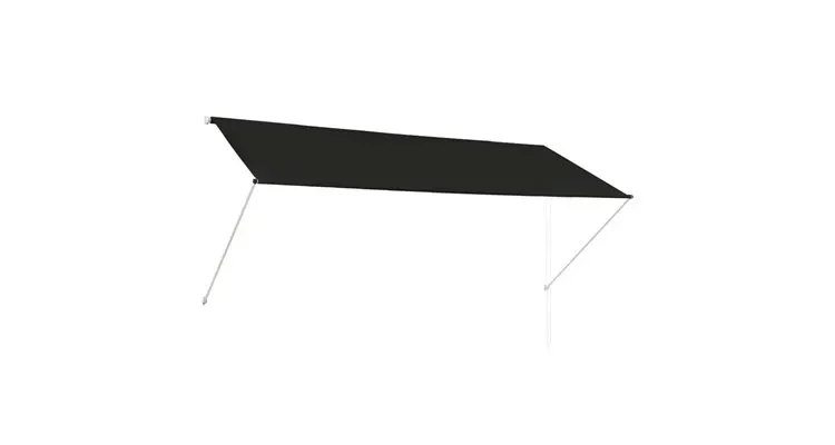 Copertina retractabila, antracit, 300 x 150 cm