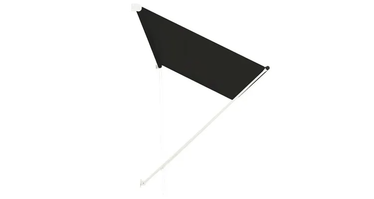 Copertina retractabila, antracit, 300 x 150 cm — imaginea 3