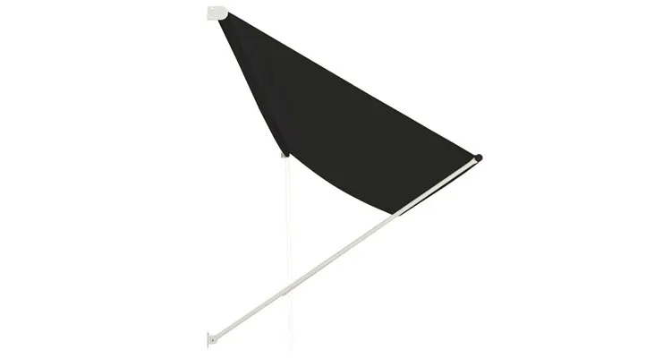 Copertina retractabila, antracit, 400 x 150 cm — imaginea 3