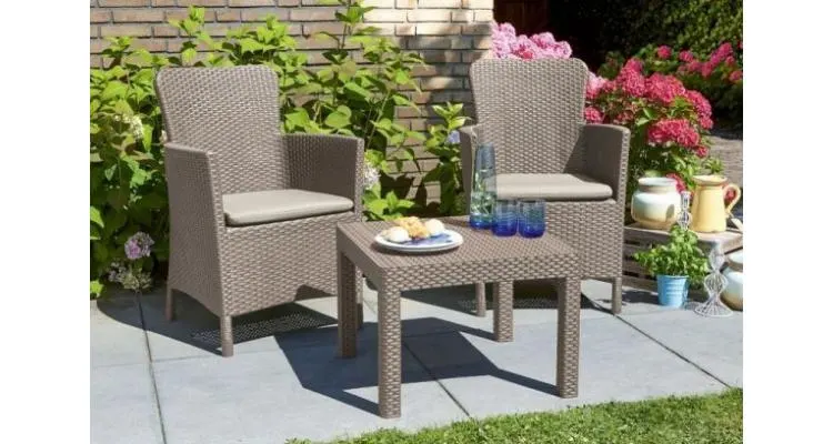 Set mobilier gradina SALVADOR BALCONY cappucinno — imaginea 2