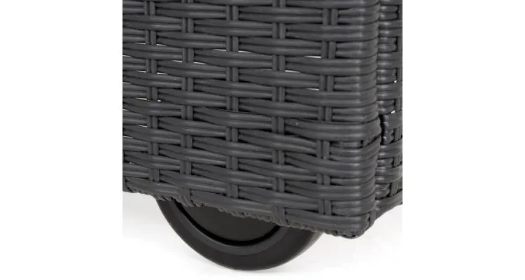 Sezlong ENCORE negru/gri — imaginea 5
