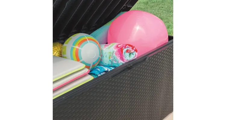 Cutie depozitare pentru gradina CAPRI STORAGE 305 L Gri Antracit — imaginea 4