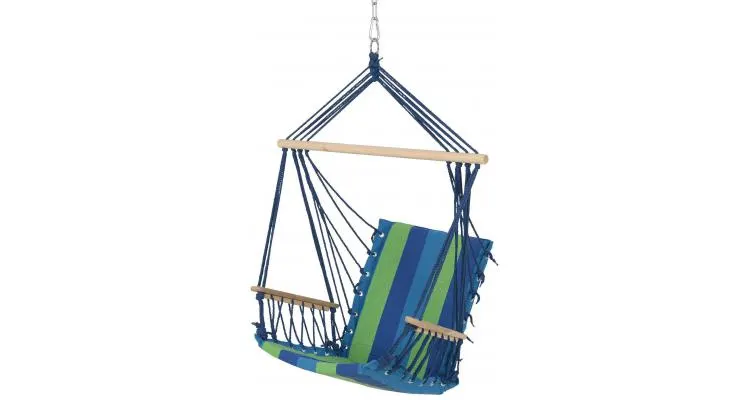 Leagan HAMMOCK albastru-verde — imaginea 2