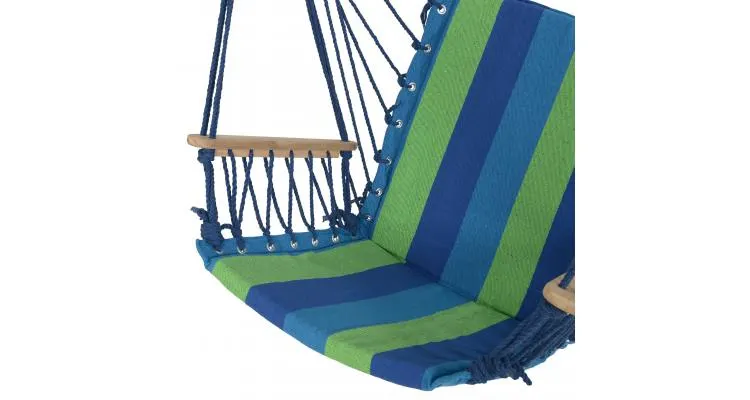 Leagan HAMMOCK albastru-verde — imaginea 4