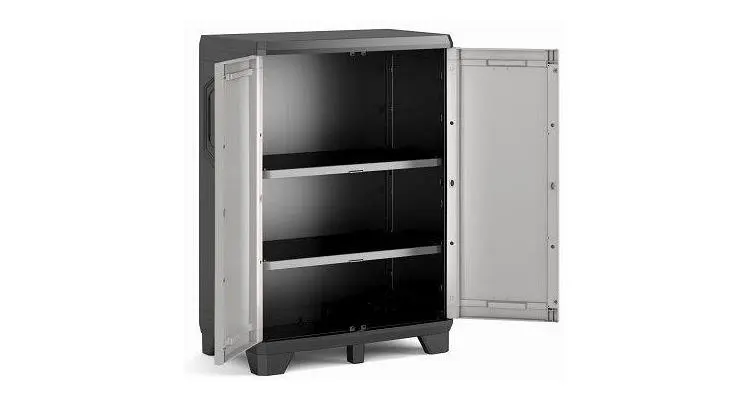 Dulap Gear Pro cu 2 polite, inaltime 97 cm, gri, Keter — imaginea 2