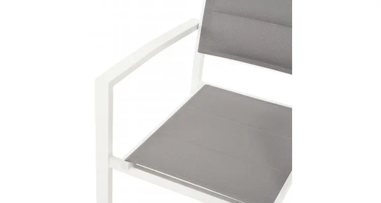 Scaun Dune alb-gri — imaginea 5