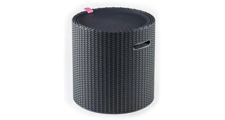 Masuta de bar Cool Stool Antracit cu spatiu depozitare Keter 230905 — imaginea 2