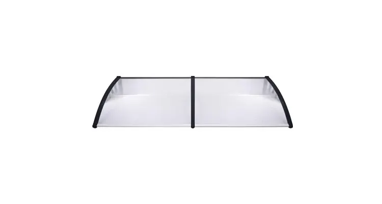 Copertina de usa, negru si transparent, 200 x 80 cm, pc — imaginea 2