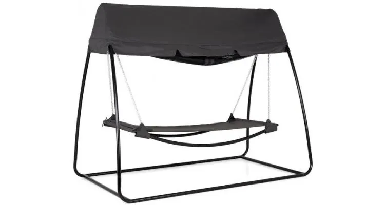 Hamac cu plasa de tantari HALIE gri — imaginea 3