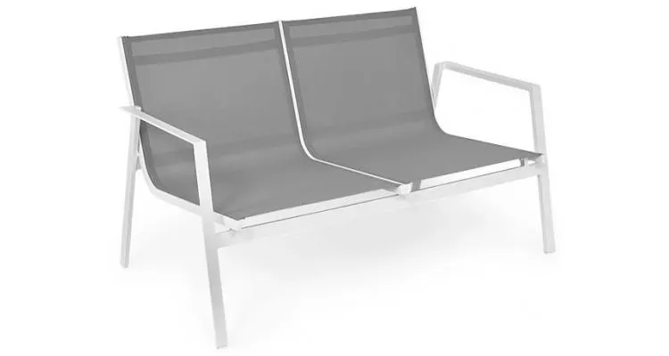 Set CELVO cu 2 fotolii, canapea si masuta gri — imaginea 4