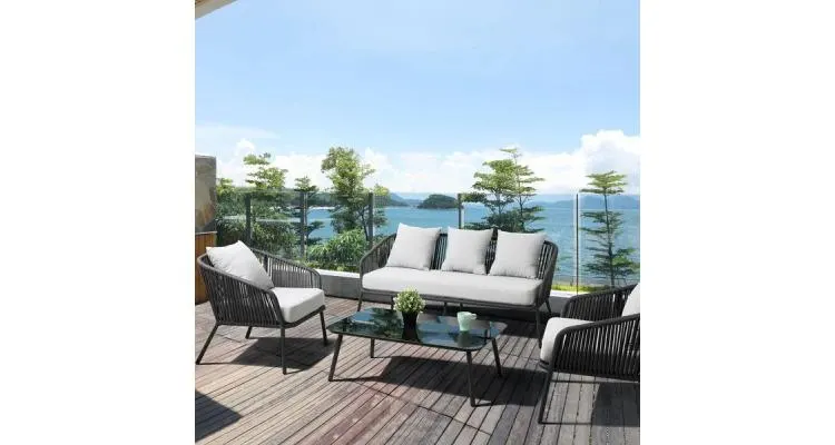 Set ANTALYA cu 2 fotolii, canapea si masuta — imaginea 3