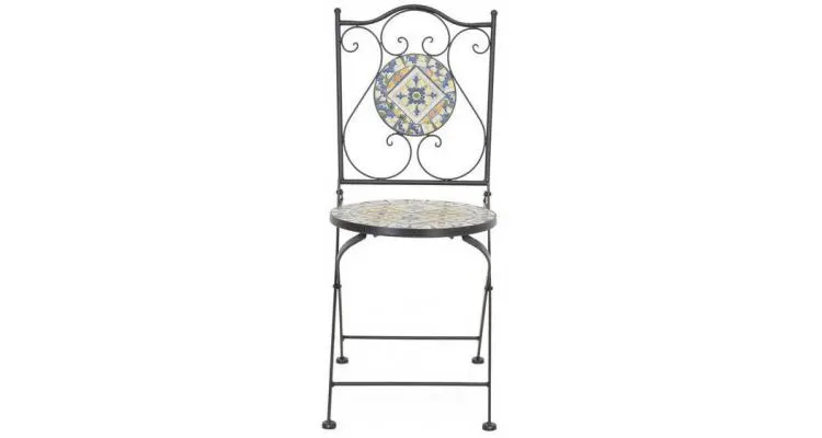 FLORALS Set 2 scaune pliabile si masuta — imaginea 4