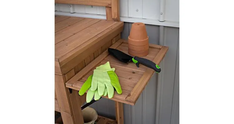 Masa gradinarit din lemn de cedru BACKYARD — imaginea 4