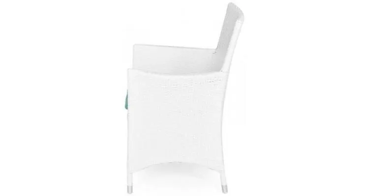 Fotoliu dining Sunset alb — imaginea 3