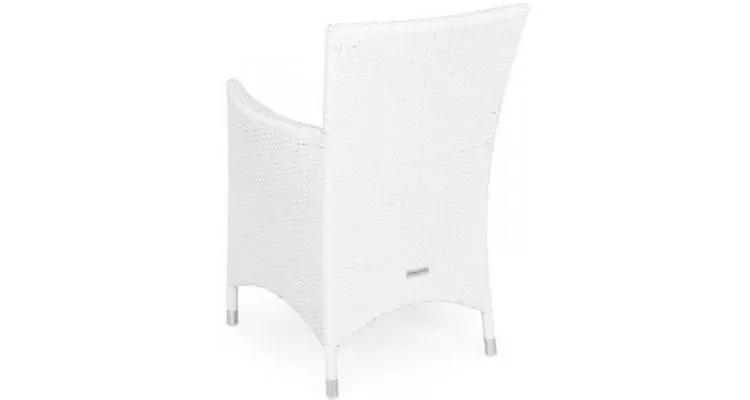 Fotoliu dining Sunset alb — imaginea 4