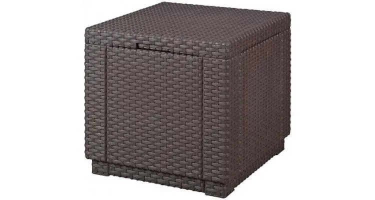 Scaun de terasa Keter CUBE GRAP Maro — imaginea 2