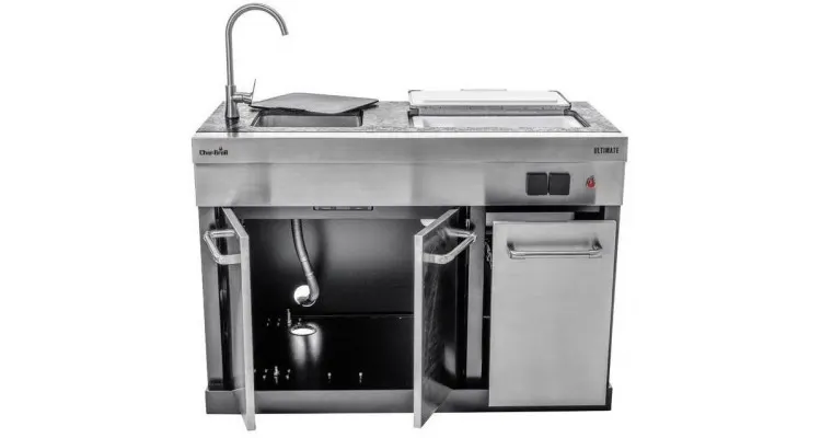 Bucatarie exterioara modulara Char-Broil Ultimate Entertainment gratar + chiuveta 140906-140905 — imaginea 2