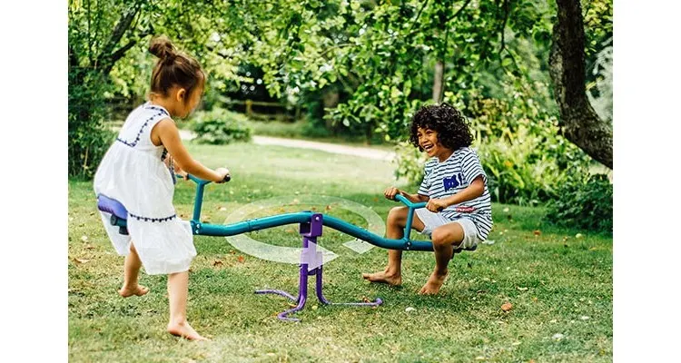 Balansoar rotativ 360° pentru copii, See Saw PLUM — imaginea 3