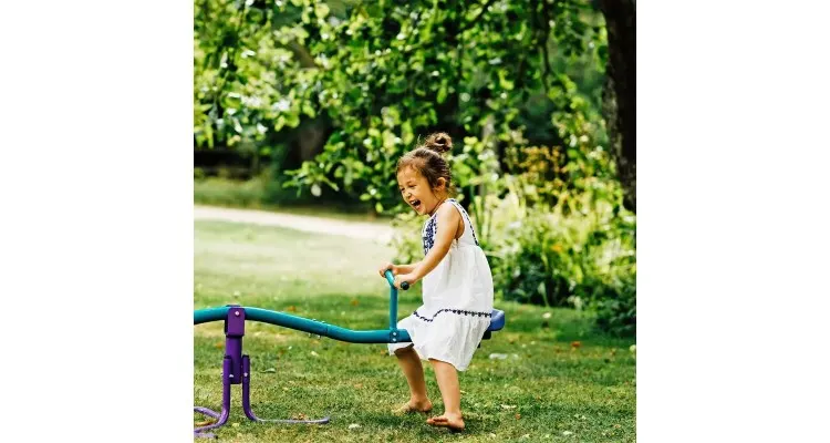Balansoar rotativ 360° pentru copii, See Saw PLUM — imaginea 4