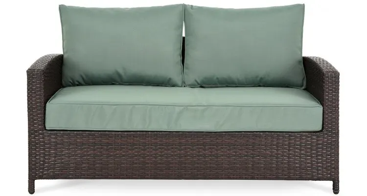 ANDALUCIA Set mobilier gradina/terasa, 2 fotolii, canapea si masuta — imaginea 3