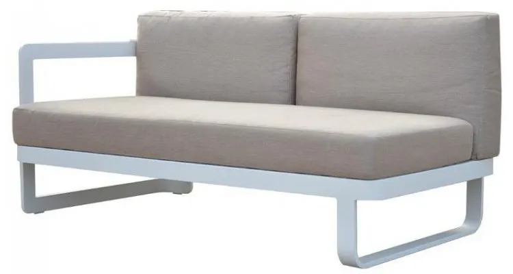 Canapea Verona exterior, 2 locuri, brat stanga — imaginea 2