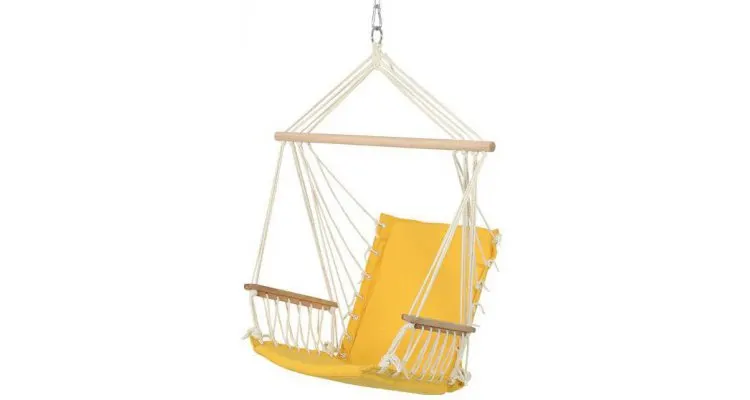 Leagan HAMMOCK galben — imaginea 2