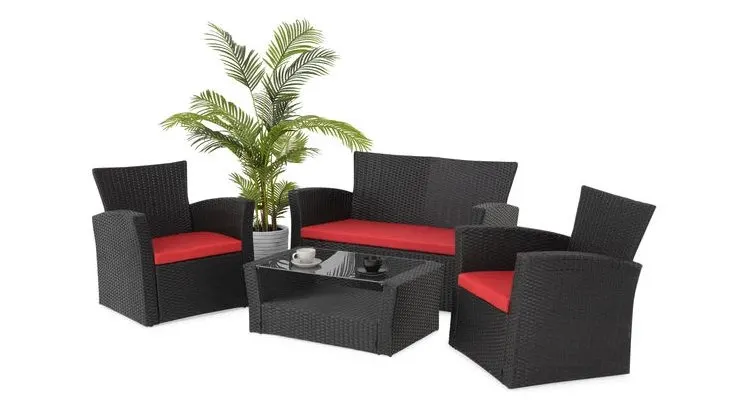 Set mobilier LIMA cu 2 fotolii, canapea si masuta — imaginea 3