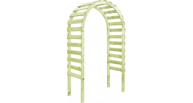 Pergola de gradina, 130 x 60 x 230 cm, lemn de pin tratat