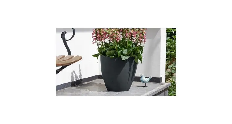 Ghiveci Beton planter round L, D 40 cm, — imaginea 2