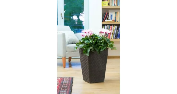 Ghiveci Rattan Planter Medium 55,4L — imaginea 2
