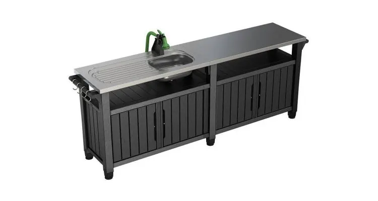 Bucatarie de gradina, Keter, Unity 415 l — imaginea 3