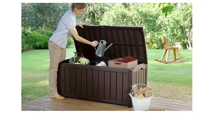 Cutie de depozitare, Glenwood Deck Box, maro — imaginea 4