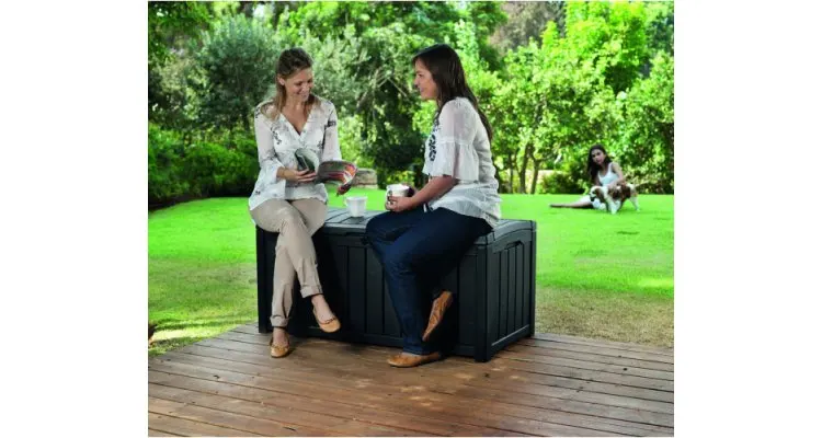 Cutie de depozitare, Glenwood Deck Box, maro — imaginea 5
