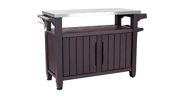 Masa Barbeque XL cu blat din inox Keter — imaginea 2