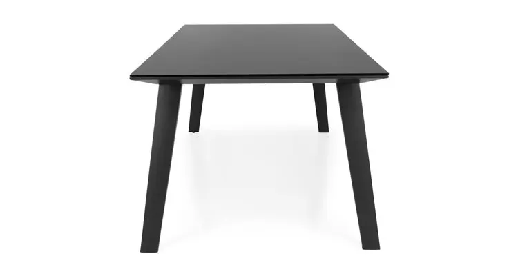 Masa exterior ALBACETE L.280 l.110 H.75 negru — imaginea 2