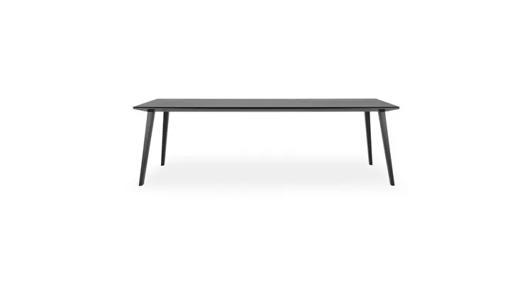 Masa exterior ALBACETE L.280 l.110 H.75 negru — imaginea 5