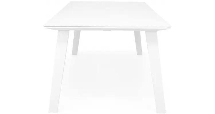 Masa de gradina ALBACETE L 280 x l 110 x H 75 alb — imaginea 2