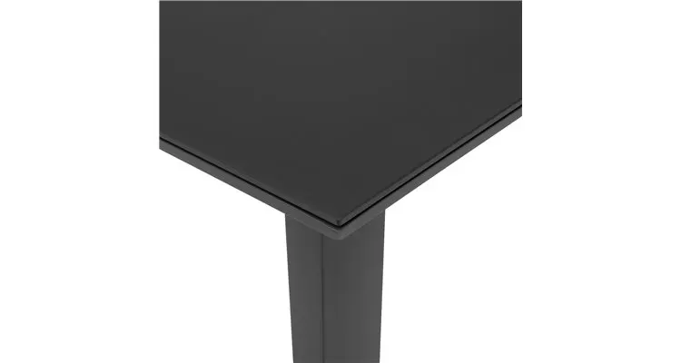 Masa de gradina ALBACETE L 240 x l 100 x H 75 negru — imaginea 4
