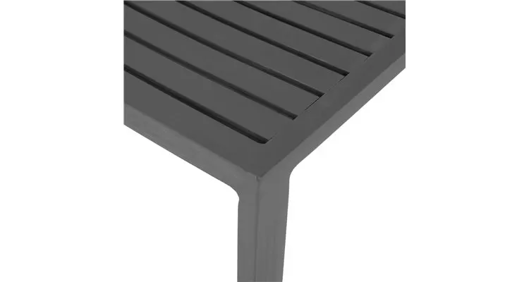 Scaun exterior CORDOBA L.62 l.57 H.81.5 gri — imaginea 4