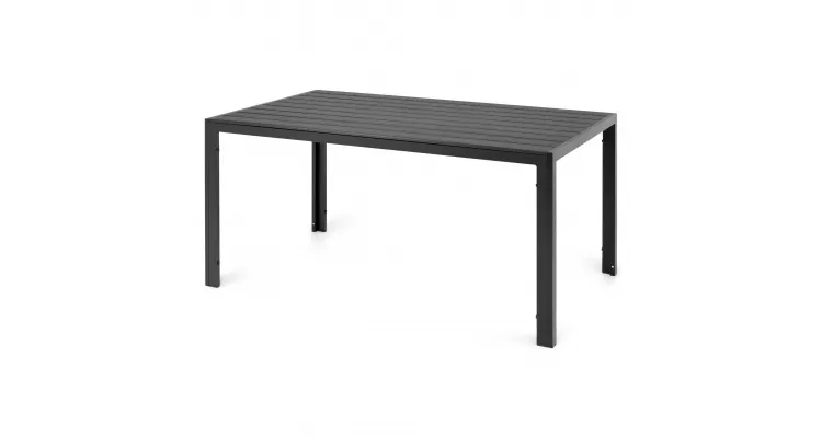 ENCORE Set mobilier terasa gradina, masa si 4 scaune cu spatar reglabil — imaginea 4